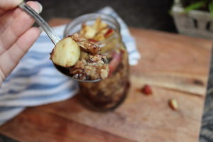 Pumpkin-Apple Pie Overnight Oats