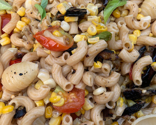 Summer Garden Veggie Pasta Salad